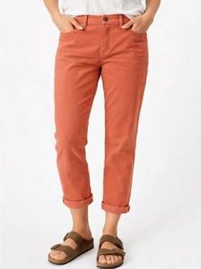 Carve Designs Corduroy Coral Orange Dogtown Pants Sz 8